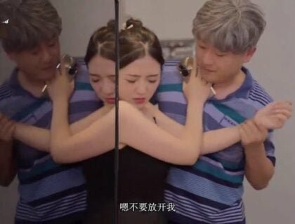 Em chủ nhà xinh đẹp vú to bị lão hàng xóm khát khao chiếm đoạt