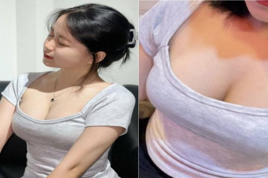 Em nữ sinh ngực khủng được bạn trai chiều chuộng từng li từng tí