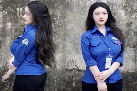 Nét quyến rũ của cô sinh viên tình nguyện với thân hình gợi cảm mê hoặc